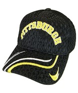 Pittsburgh Men&#39;s Air Mesh Adjustable Baseball Cap (Black) - $20.44 CAD