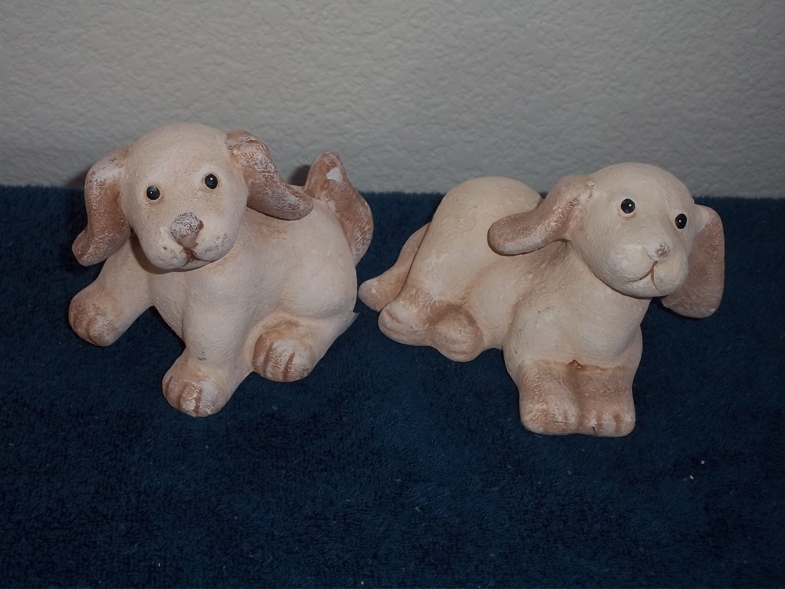 CERAMIC DOG FIGURINES - LOT OF 2 - $4.99