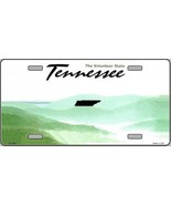 Tennessee Novelty State Background Blank Metal License Plate - $24.95