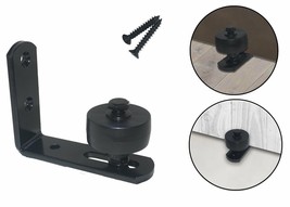 Barn Door Guide Stay Roller: Adjustable Bottom Wall Mount for Smooth Sliding - $11.55