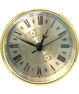 HILLHOME Mini Clock Insert 4.3 Inch(110 Mm) round Quartz Clock Fit-Up Mo... - £12.52 GBP