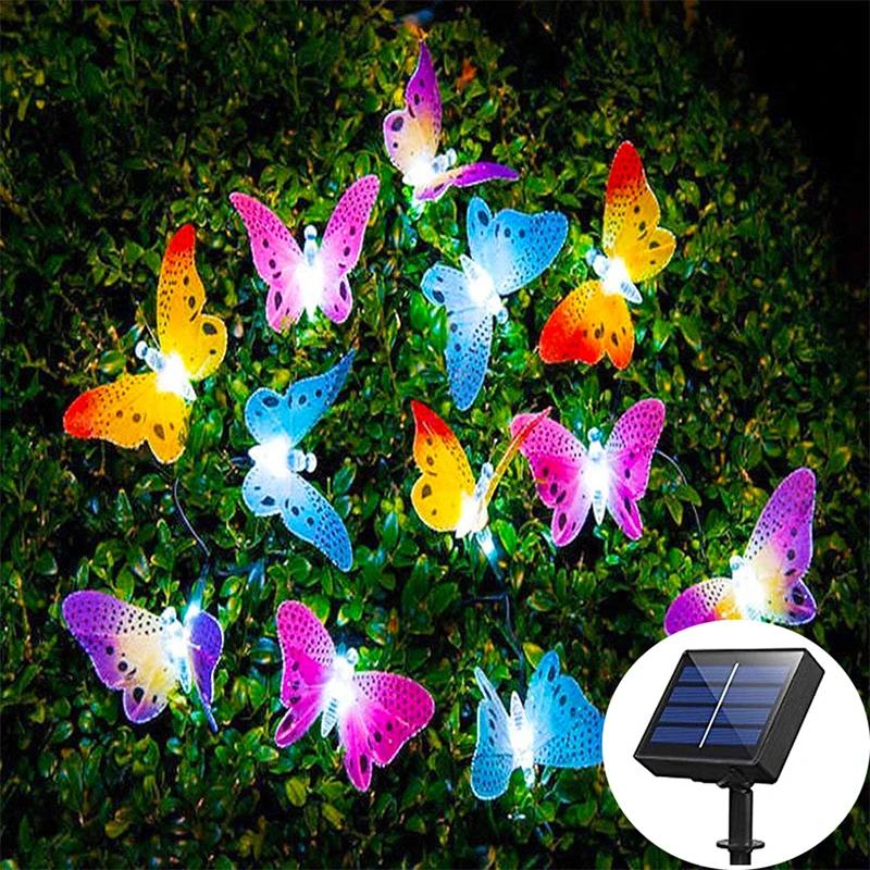 Garden Solar Lamp  String Lights Waterproof LED Gar  Power Outdoor light for Yar - £56.68 GBP