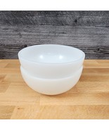 Fire King Anchor Hocking Set of 2 Chili Cereal Bowls Ivory USA - £9.34 GBP