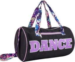 Dance Duffle Bags for Dancers Girls Teens and Student Athletes Fun Dance Workout - £30.06 GBP