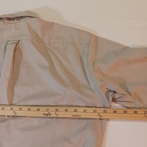 Stafford Shirt Men's Gray Button-Down Collar Shirt Wrinkle Free Size 16 1/2 (33) image 11