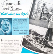 1937 Kodak Verichrome Film Advertisement Yale Prof William Lyon Phelps D... - $29.99