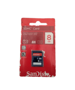 SanDisk SDHC 8 GB Memory Card Class 10 High Speed Flash Storage for Came... - $264.90 MXN