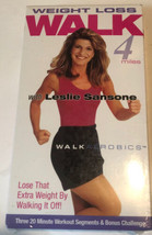 Leslie Sansone Weight Loss Walk VHS Tape Exercise Video Sealed New Old Stock S2B - £10.28 GBP