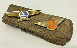 Vtg Airlines Pin Lot Eastern National Jr. Stewardess Stoffel Seals Wings - £23.59 GBP