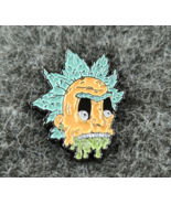 Drippy Rick Enamel Pin Morty Psychedelic Backpack Lapel Hat Bag Lanyard - $198.62 MXN