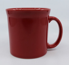 Fiestaware HLC Homer Laughlin Ceramic Coffee Tea Mug Cup Red USA  - £19.79 GBP
