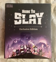 Unstable Unicorns Here to Slay Kickstarter deluxe Exclusive Edition Pled... - $129.95