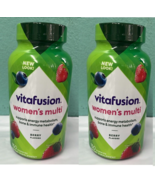 2x Vitafusion Women&#39;s Multi vitamin 300 Gummies Berry Energy Metabolism ... - $19.79