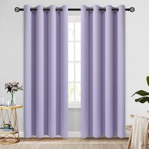 Cosviya Grommet Room Darkening Curtains 84 Inch Length 2, 52X84 Inches - $39.95