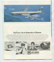 Shannon Ireland Brochure 1965 Aer Lingus Gateway to the Glorious West  - $17.82