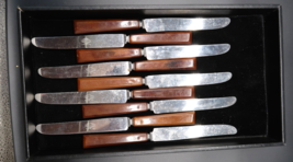 Vtg Bakelite Royal Brand Sharp Cutter Stainless Caramel Toffee Set of 9 ... - $1,371.96 MXN