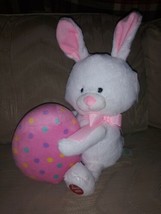 Cottondale Animated Bunny Plush W Light Up Egg Musical Easter Parade NWT 10&quot;... - £23.35 GBP
