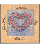 Stamps Happen Rubber Stamp #50039,  Friendship Warms the Heart  S15 - £6.29 GBP