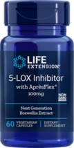 4 BOTTLES SALE Life Extension 5-LOX Inhibitor with ApresFlex 60 veg caps - £43.02 GBP