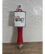 Resting Grinch Face Beer Tap Handle Knob Brewery Mancave Christmas Xmas KG - $638.54 MXN
