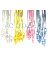 1.25&quot; Solid Pacifier Necklaces &quot;Don&#39;t say Baby&quot; Baby Shower Game U-Pick ... - $6.22+
