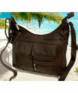 Brown Women Vintage Leather Cross Body Shoulder Bag Handbag Purse Hobo S... - $32.71