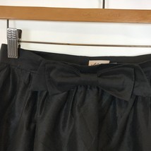 NWT Womens Petite Size 2 2P LL Bean Pure Silk Bow Accent Knee-Length Skirt - $32.33