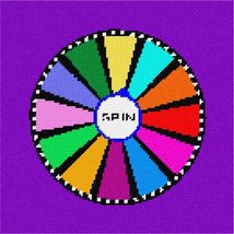 Pepita Needlepoint kit: Spin The Wheel, 10&quot; x 10&quot; - £62.73 GBP+