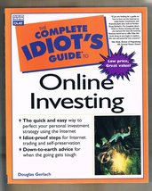 Complete Idiot&#39;s Guide to Online Investing (The Complete Idiot&#39;s Guide) Gerlach - £2.30 GBP