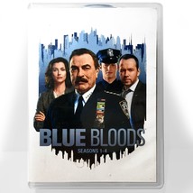 Blue Bloods: Seasons 1-4 (24-Disc DVD, 2010-2014, Widescreen)  Tom Selleck - $27.75