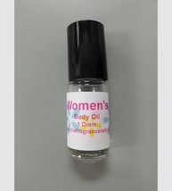 Peaches &amp; Cream Perfume Body Oil Fragrance 1/8 oz Roll on Womens Dram - £3.11 GBP