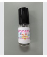 Peaches &amp; Cream Perfume Body Oil Fragrance 1/8 oz Roll on Womens Dram - $3.99