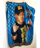 WWE John Cena Fleece Throw Blanket 2014 16x Champ You Cant See Me Never ... - $602.75 MXN