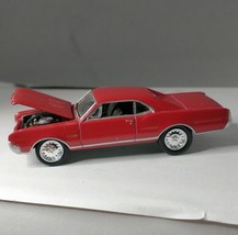 Johnny Lightning &#39;67 Oldsmobile Cutlass 442 Red, Hot Rodding Mag. 1/64 L... - £15.37 GBP