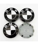 Set of 4 BMW Wheel Centre Caps 68mm - 1 3 5 7 Series, X5 X6 M &amp; Z Series - $35.99