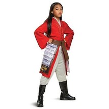 NEW Disney Mulan Deluxe Halloween Costume Cosplay Girls Small 4-6 Jacket... - £31.07 GBP