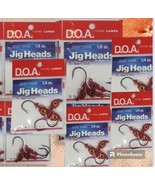 D.O.A. SHORT SHANK JIGS HEADS 1/4 Oz , 1/8 oz pick doa - £7.79 GBP+