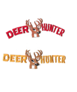 NEW DEER HUNTER PATCH IRON ON or SEW ON HUNTING - £6.25 GBP