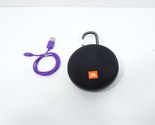 JBL Clip 3 Bluetooth Portable Speaker- Black Broken Clip - $22.49