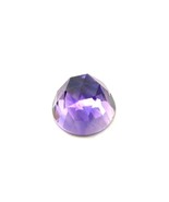 1.1Ct Natural Round Fancy Cut Amethyst VVSI Gemstone - $11.40