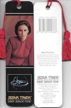 Star Trek Deep Space Nine Kira Photo Tasseled Laminate Bookmark 1993 NEW... - $5.94