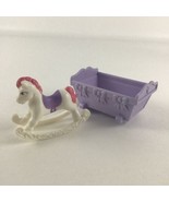 Fisher Price Loving Family Dollhouse Baby Lot Replacement Rocking Horse ... - £15.49 GBP
