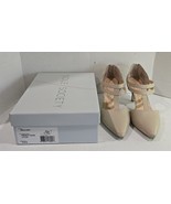 Womens 8.5M French Taupe Mallory Sole Society Leather Heels Shoes in Box - $28.71