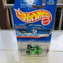 1998 Hot Wheels International GO KART 21/40 Green #651  First Editions w/5 Spoke - £5.80 GBP