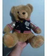 Collector Teddy Bear Aviation Jacket Plush 12&quot; - R.H. MACY &amp; CO. by FAO ... - £9.34 GBP