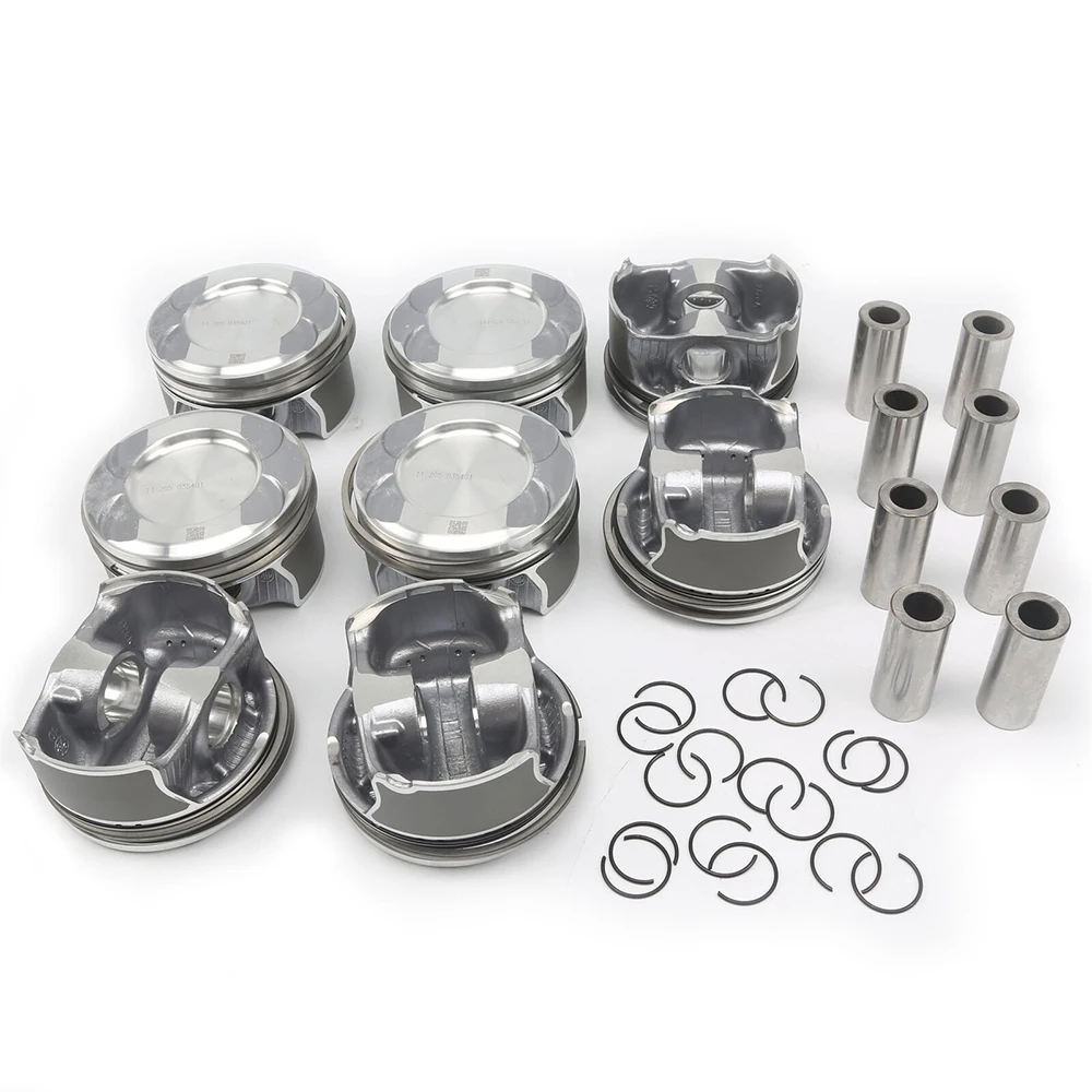 8PCS Engine Pistons Kit A2780302317 2780300100 ?92.9mm ?24mm For Benz X166 W166  - $668.00