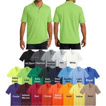 Big Mens Polo Shirt Cotton/Poly Blended Golf Easy Care 2X 3X 4X 5X 6X - £11.06 GBP+