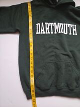DARTMOUTH UNIVERSITY Green Gildan Heavy Blend Hoodie Sweatshirt Youth Ki... - $19.99