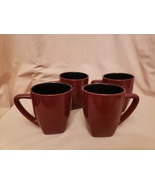 Set of Four (4) Eastside Pfaltzgraff Mugs Coffee Cups Discontinued Pattern  - £15.64 GBP