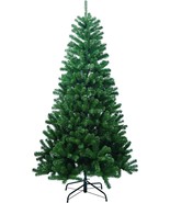4ft Artificial Christmas Tree Unlit Premium Hinged Spruce Holiday Xmas T... - £56.90 GBP